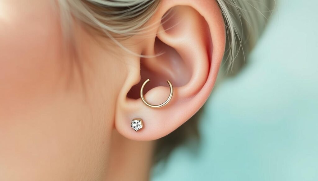 Daith Piercing for Anxiety in aging