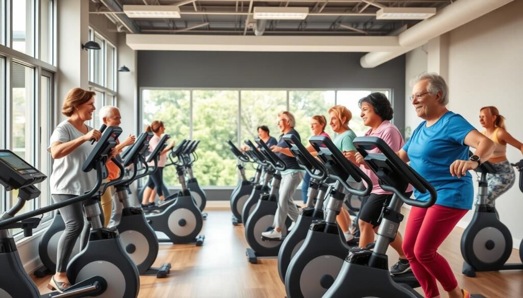 Elliptical Cross-Training for Older Adults