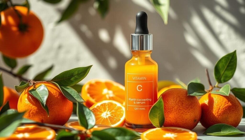 vitamin c serum in aging